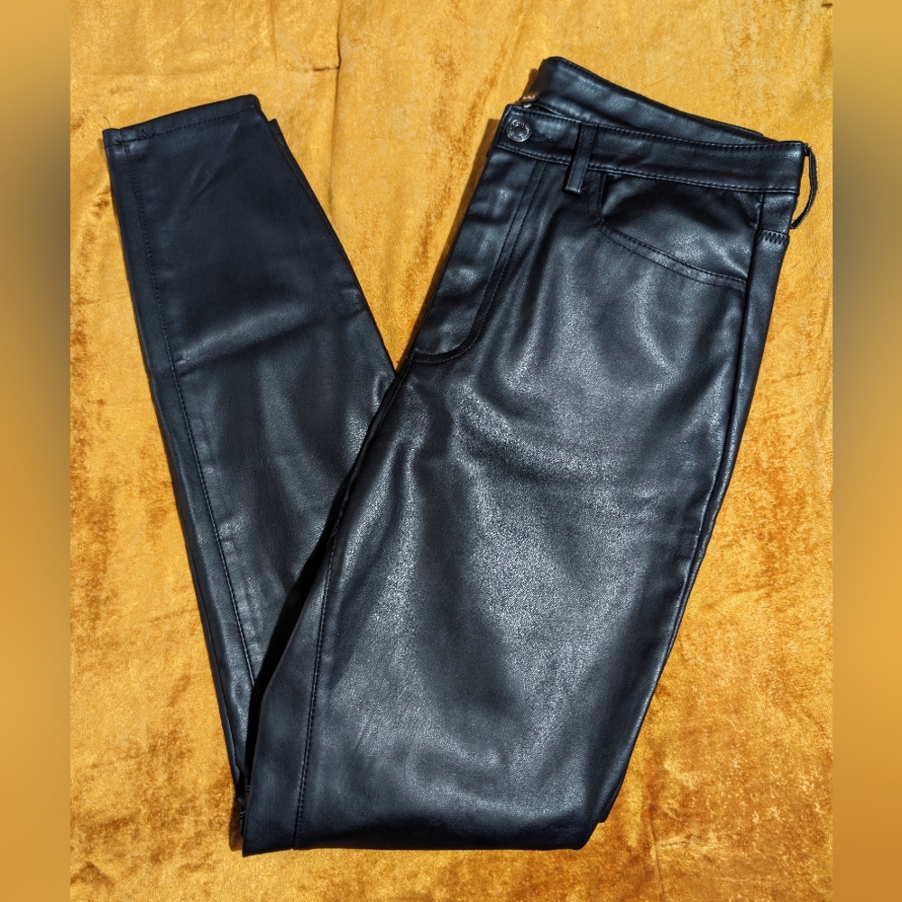 Free People Vegan Leather Pants